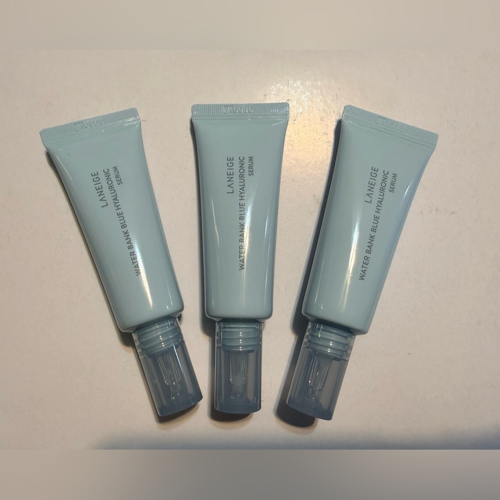 Laneige Water Bank Blue Hyaluronic Serum 25ml x 3pcs K-beauty